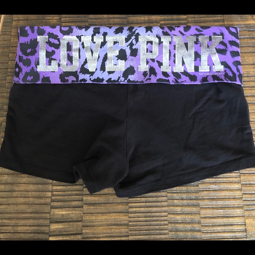 Vintage VS pink spandex shorts